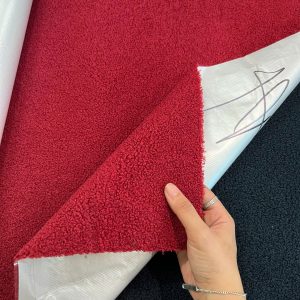 Decal xù - Màu đỏ