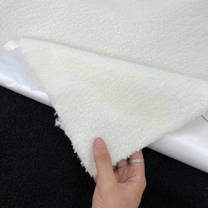 Decal xù - Màu trắng